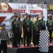 Ribuan peserta fun bike semarakkan hari bhayangkara yang ke 76 di polres jombang