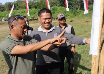 Polres Magetan Gelar Kejuaraan Menembak Hari Bhayangkara Ke 76