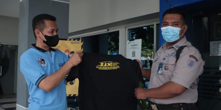 Hari Anti Narkotika Internasional, Sat ResNarkoba Polres Magetan Gelar Kampanye Anti Narkoba
