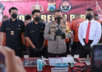 Resmob Satreskrim Polres Kediri Bekuk Kawanan Pencuri Mobil