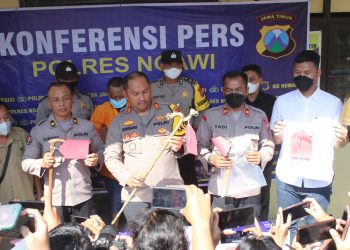 Oknum Guru Spiritual Bejad Moral Diamankan Polres Ngawi