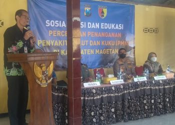 Dandim 0804/Magetan Hadiri Rapat Tentang Pentingnya Komunikasi, Informasi dan Edukasi PMK