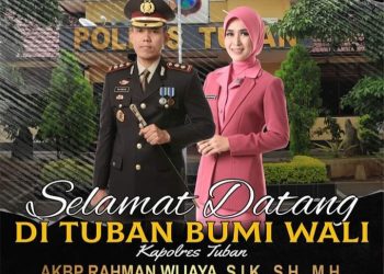 Kapolres Tuban Resmi di Jabat AKBP Rahman Wijaya