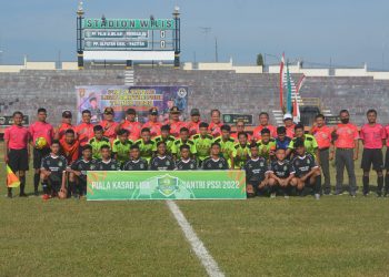 Dandim 0804/Magetan Sukseskan Pembukaan Liga Santri PSSI Piala Kasad Tahun 2022 Tingkat Korem 081/Dsj