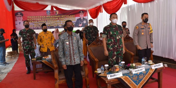 Penutupan Rutilahu Bersama Pangdam V/Brawijaya Di Wilayah Kodim 0811 Tuban