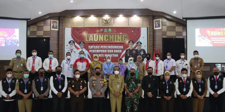 Cegah Kekerasan Seksual, Polres Magetan Launching Satgas PPA