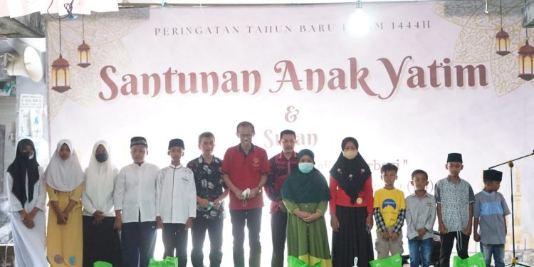 Bupati Magetan Hadiri Santunan Anak Yatim Piatu di Pasar Parang