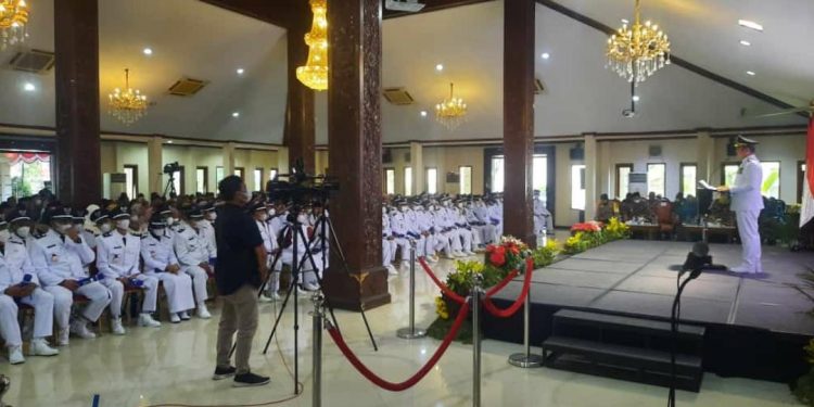 Bupati Lamongan  Lantik 60 Kades Terpilih Priode 2022-2028