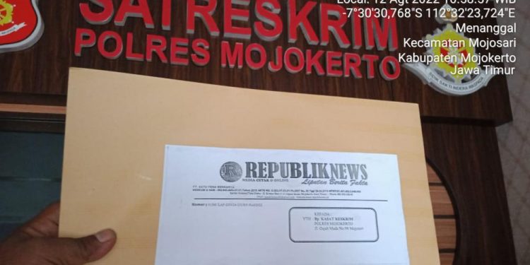 Gunakan LPG Subsidi, Dishub di Adukan Ke Polres Mojokerto