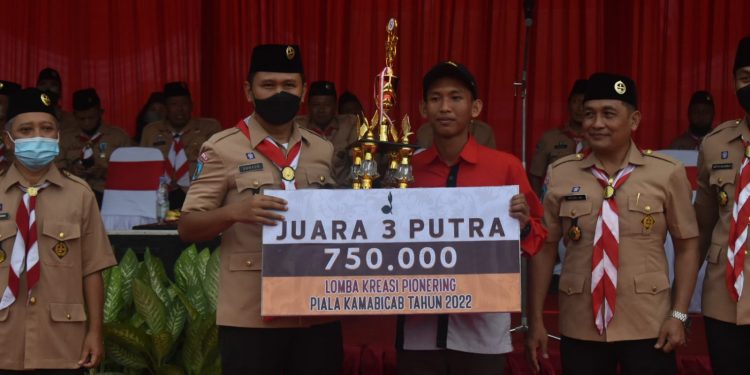 Dandim 0811 Tuban Bersama Forkopimda Ikuti Apel Besar Hari Pramuka Ke – 61 Tahun