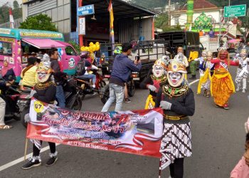 Pemdes Dadi Kabupaten Magetan, Gelar Karnaval Memeriahkan HUT RI ke-77