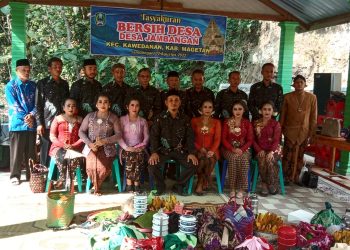 Lestarikan Budaya, Pemdes Jambangan Kawedanan Magetan Gelar Tandakan/Tayub