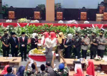 Rapat Paripurna DPRD Kabupaten Mojokerto Dengarkan Pidato Presiden Jokowi