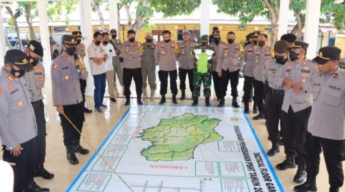 Polres Tuban Gelar Apel Kesiapan Pengamanan Pengesahan Warga PSHT