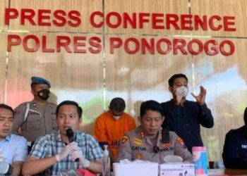 Warga Kasiman Ponorogo Bobol Konter HP Akhirnya Dicokok Polisi