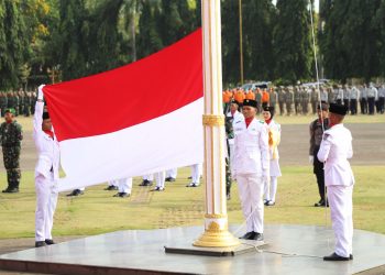 Upacara Bendera HUT Kemerdekaan RI Ke-77 Pemkab Tuban