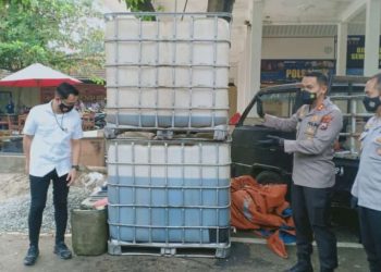 Pemain Solar Subsidi di Grebek Satreskrim Polres Tuban