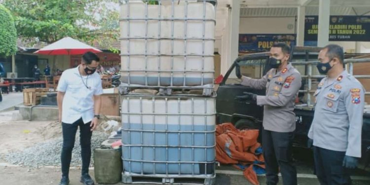 Pemain Solar Subsidi di Grebek Satreskrim Polres Tuban