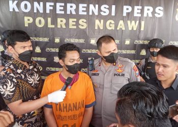 Polres Ngawi Berhasil Tangkap Pelaku Pembunuhan Kurang Dari Sepekan