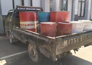 Penimbun Solar Bersubsidi, Pelaku dan BB Diamankan Aparat Polres Tuban