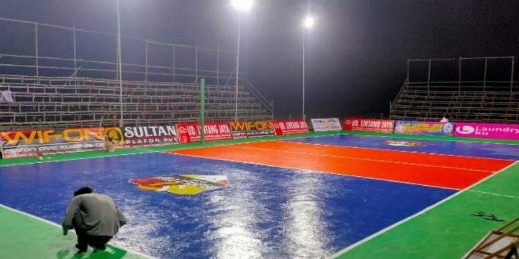 Jelang Turnamen bola volley cup 2, Desa Drokilo, Kedungadem Bojonegoro