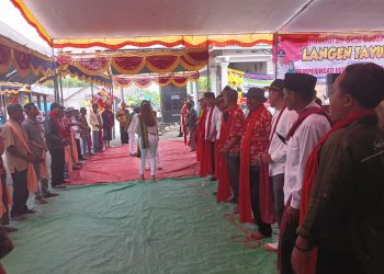 Adat budaya Sedekah Bumi, masih di lestarikan di Desa Pacing, Kecamatan Sukosewu Bojonegoro