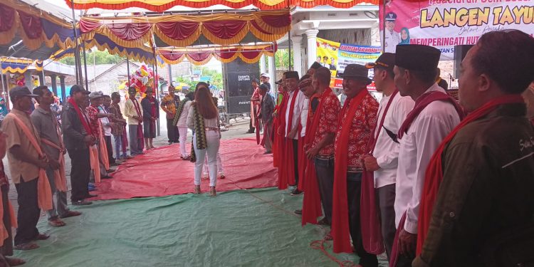 Adat budaya Sedekah Bumi, masih di lestarikan di Desa Pacing, Kecamatan Sukosewu Bojonegoro