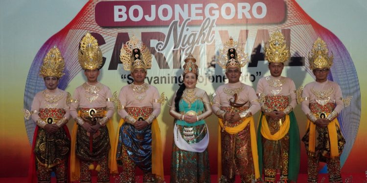 Representasikan Budaya Majapahit hingga Era Jepang Dalam Semarak Bojonegoro Night Carnival
