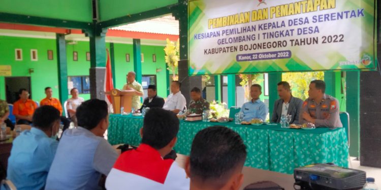 Pemkab Bojonegoro Gelar Pembinaan Bagi Panitia Pilkades Serentak Gelombang 1
