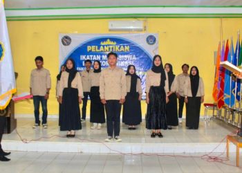 Bentuk Jiwa Kepemimpinan Mahasiswa, IKAM LAMPURA Adakan Kegiatan LDKO di Bandar Lampung