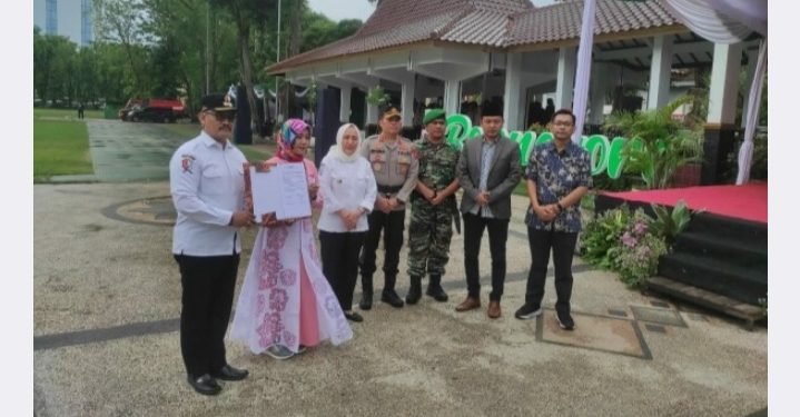 Pimpin Apel Deklarasi Damai, Bupati Bojonegoro Berharap Sukseskan Pilkades Gelombang I