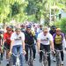 Ratusan Pesepeda Mini Gowes Bareng Mas Lindra