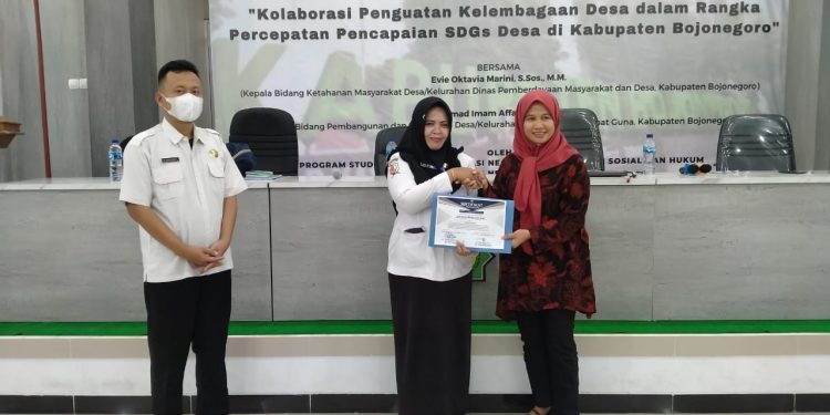 DPMD Bojonegoro dan Unesa Gelar Penguatan Kelembagaan Desa Bagi Mahasiswa RPL