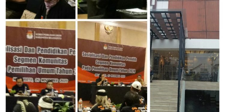 KPUD Kabupaten Mojokerto Adakan Sosialisasi Dengan Komunitas Budaya