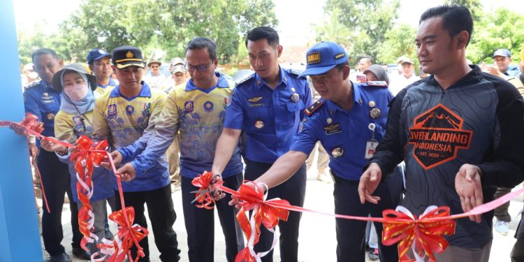 PERESMIAN POS SATPOL PP DAN DAMKAR SINGGAHAN PERCEPAT RESPONSE TIME