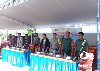 Bhabinkamtibmas Polsek Sambit menghadiri Launching  Edukasi Wisata Program Desa Berdaya