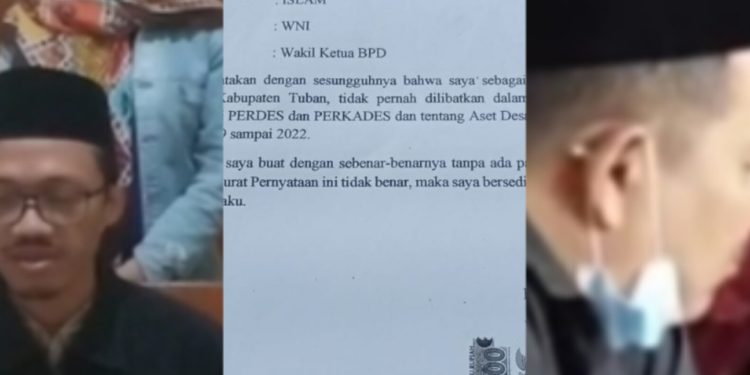 Kades Bangilan Dilaporkan Ke Kejaksaan Negeri Tuban Oleh Paguyuban Masyarakat Bangilan Rembug