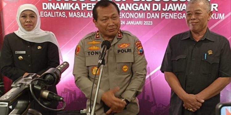Dinamika Pertambangan Dibahas Oleh Forkopimda Jawa Timur di Forum Group Discussion (FGD)