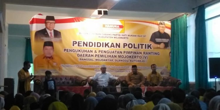 Partai Hanura Ingin Memenangkan Gus Barra Menjadi Bupati Mojokerto