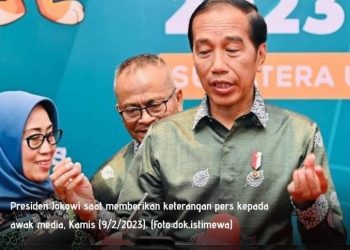 Presiden RI Jokowi : Dunia Pers Sedang Tidak Baik-baik
