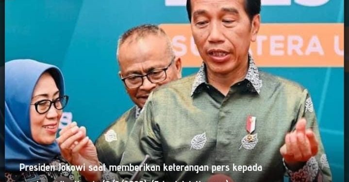 Presiden RI Jokowi : Dunia Pers Sedang Tidak Baik-baik