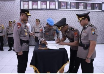 Pergantian 3 PJU di Polres Bojonegoro