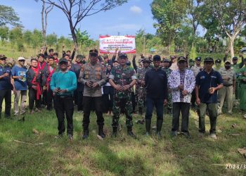 Tanam Pohon Bersama, Perhutani KPH Tuban Dengan Perguruan Silat Se-kecamatan Semanding