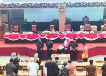 Gelar Rapat Paripurna, DPRD Kabupaten Mojokerto  Sampaikan Rekomendasi Terhadap LKPJ 2022 Bupati Mojokerto