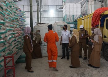 TPID Pemkab Bojonegoro Datangi Pusat Penggilingan Padi, Pastikan Stok Beras Aman