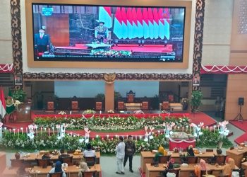 Agenda Rapat Paripurna DPRD Kabupaten Mojokerto Dengarkan Pidato Kenegaraan Presiden Jokowi