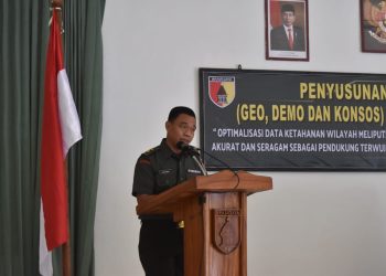 Babinsa Koramil Jajaran Kodim 0811 Tuban mengikuti Kegiatan Penyusunan Data Tahwil (Geo, Demo dan Konsos) TA. 2023