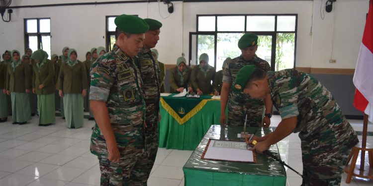 Dandim 0811 Tuban Pimpin Serah Terima Jabatan Danramil Dan Perwira Staf