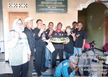 Harlah ke 3 Banteng Ronggolawe (Barong) Berjalan Khidmat