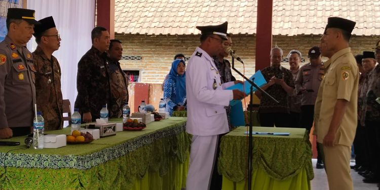 Kepala Dusun Damarsi dan Wonoayu Desa Kepuhanyar Dilantik